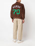 logo-patch corduroy jacket